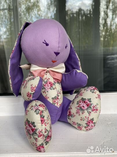 Игрушка ручной работы Зайчик тильда