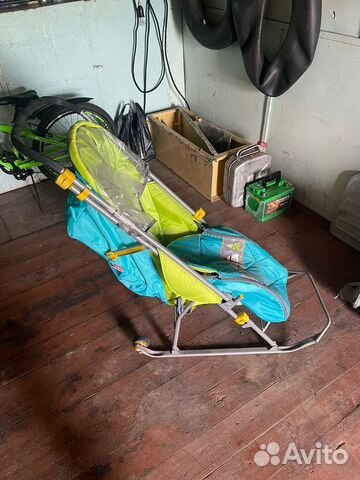Детские санки коляска