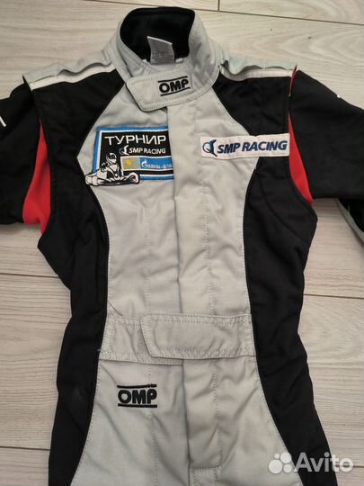 Комбинезон для картинга 140 гоночный