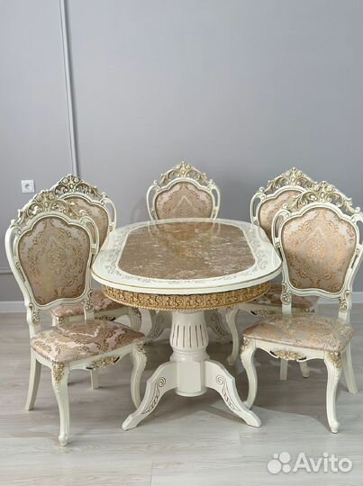 Стол, стулья набор. Доставка по всей России