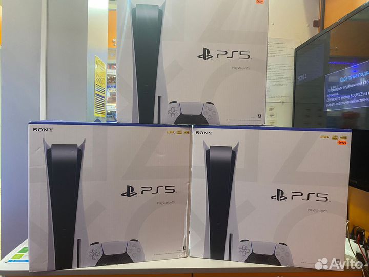 PS4, PS5 приставки, игры для приставок
