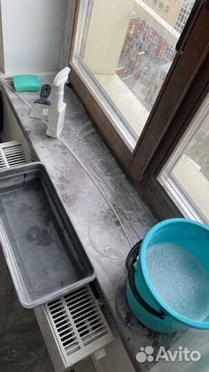 Мытьё окон после ремонта