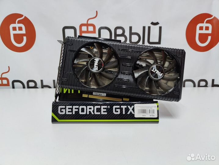 Видеокарта Palit GeForce RTX 3050 Dual 8Gb