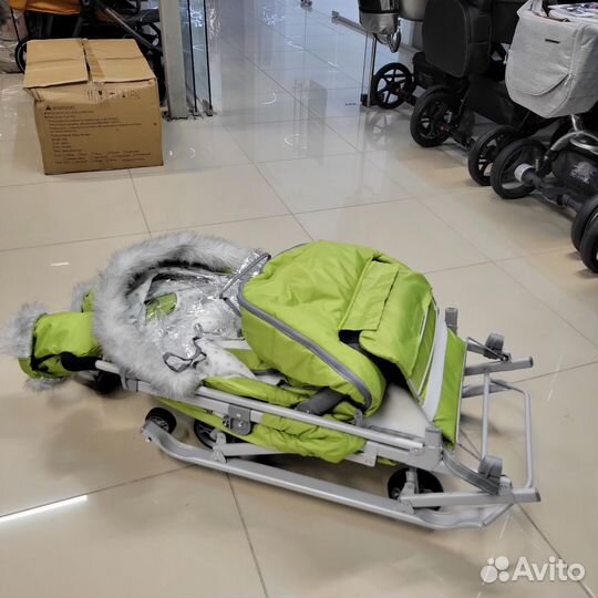 Детские санки коляска Nika Sport 2023