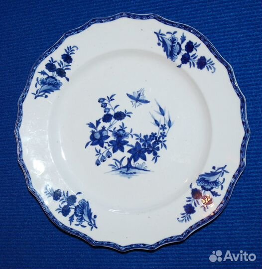 Две тарелки, FJ Peterinck, Бельгия. Конец 18 века