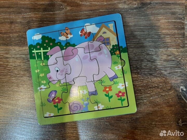 Пазлы 8 наборов (9, 12, 15 и 20 элементов)