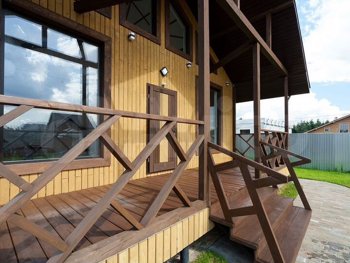 Коттедж 105 м² на участке 7,5 сот.