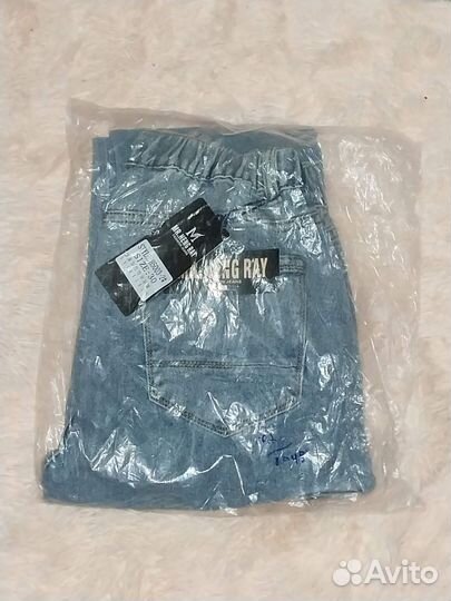 Джоггеры мужские джинсовые 30 р. (на 52) новые