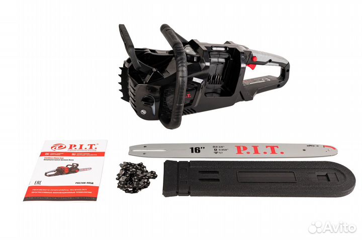 Пила цепная аккумуляторная P.I.T. PKE20H-405A