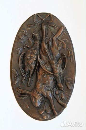 Большое Бронзовое панно 