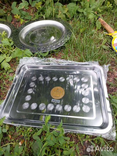 Подносы из нержавейки