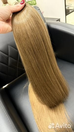 Волосы для наращивания 60 см русые