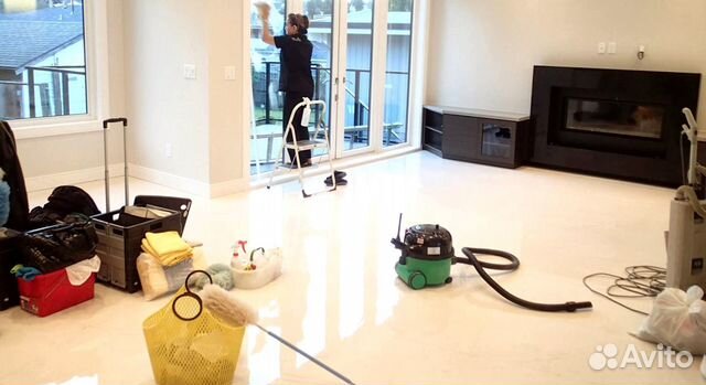 Уборка квартир, домов, офисов. Мытье окон