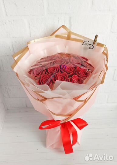 Букет из шоколадных роз