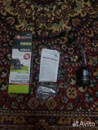 Фильтр для аквариума акваэль Fan filter mikro plus