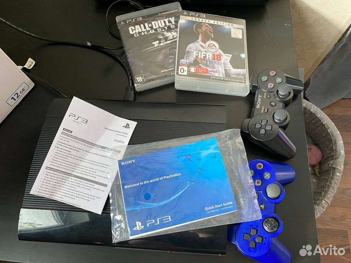 Sony PS3 super slim прошитая
