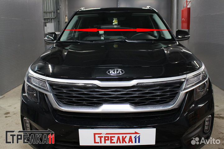 Дефлектор лобового стекла KIA Seltos 2019