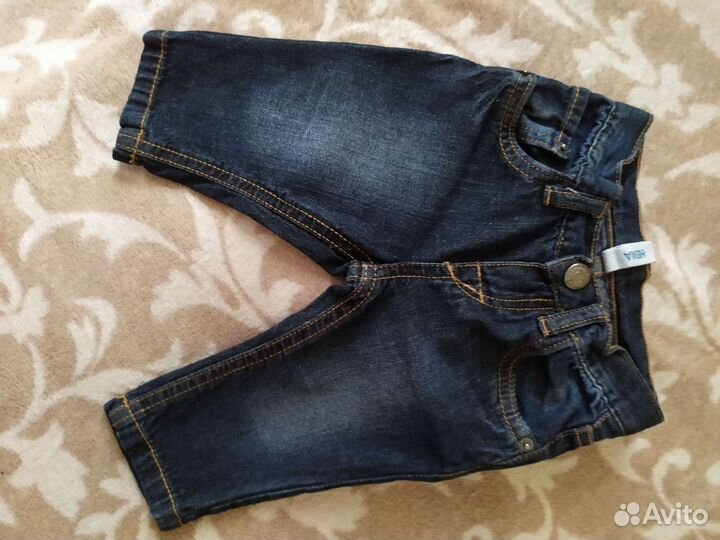 Джинсы и брючки для кукол-мальчиков 60 см