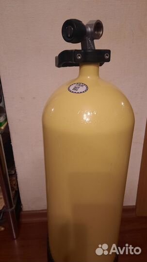Баллон с вентилем для дайвинга 15 л AquaLung