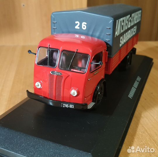 Грузовик Panhard Movic 1952 IXO 1/43
