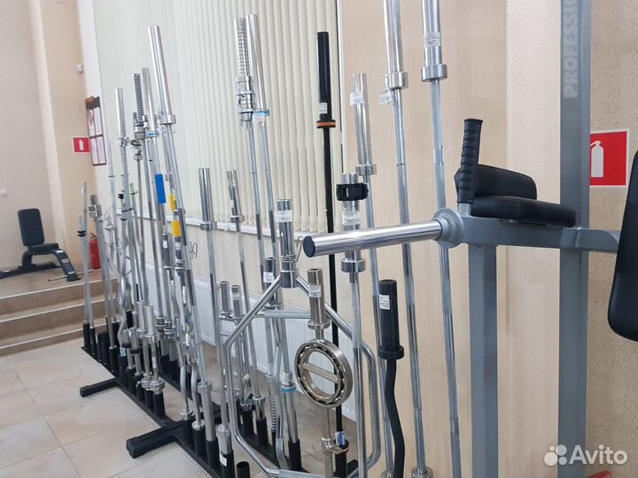 Гриф кривой Z-образный barbell MB-BarM30-ZB