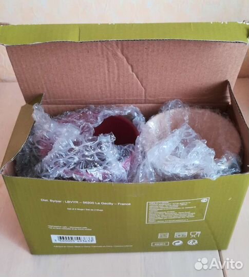 Набор из 2-х кружек, новый