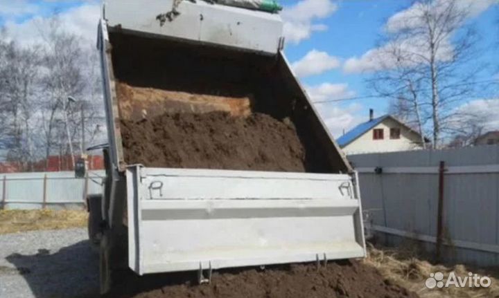 Перегной щебень песок дрова сосна береза