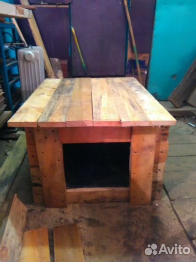 Очень теплая будка для собаки