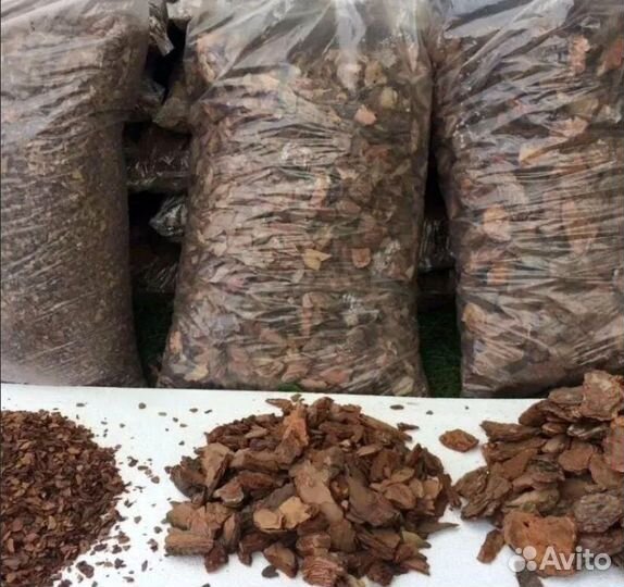 Мульча сосновая кора