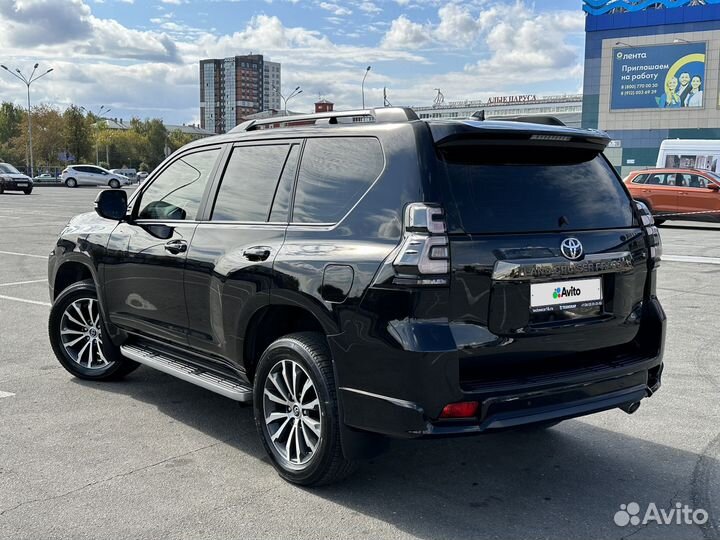 Toyota Land Cruiser Prado 2.8 AT, 2021, 73 701 км