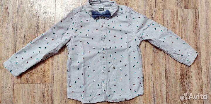 Рубашка для мальчика 104-110 новая