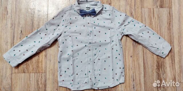 Рубашка для мальчика 104-110 новая