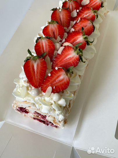 Меренговый рулет