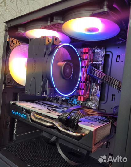 Видеокарта Sapphire AMD RX 580 nitro+ OC 8gb
