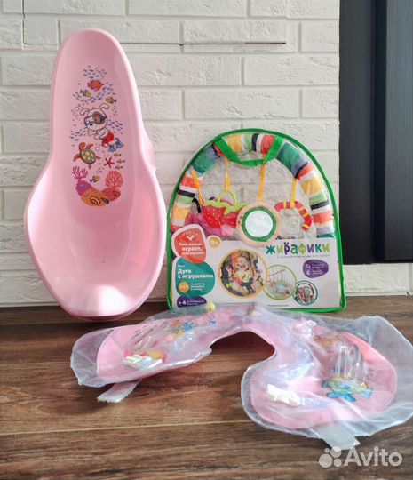 Дуга для стульчика/автокресла, горка и круг