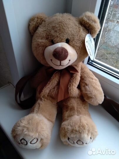 Рюкзачок- мишка для новогоднего подарка