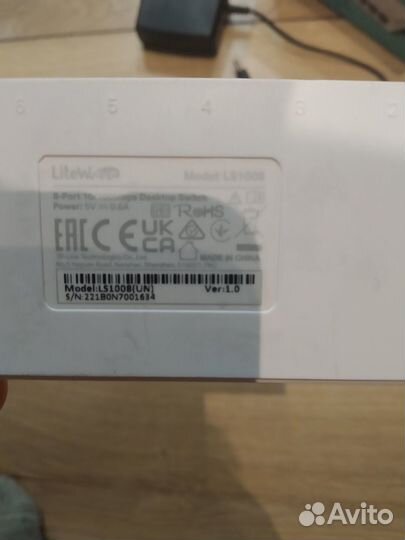 Коммутатор Tp-Link switch 8-Port 10\100Mbps