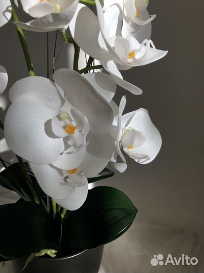 Орхидея в кашпо (искусственная)