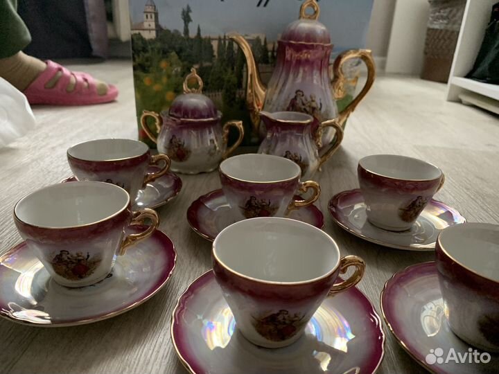 Кофейный сервиз фарфор japan мадонна