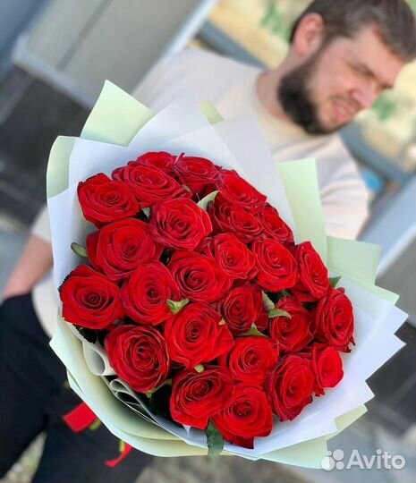 Цветы. Доставка роз. Букет из роз 21 51 101