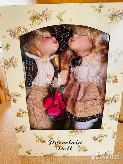 Куклы фарфоровые парные
