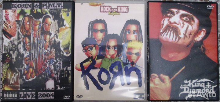 Двд Him, DAS ICH, Korn, Grave Digger