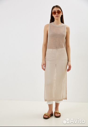 Платье вязанное