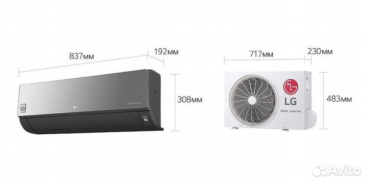 Сплит-система LG AC09BQ