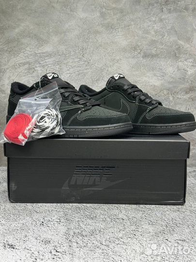 Nike Air Jordan 1 Travis Scott Black Phantom