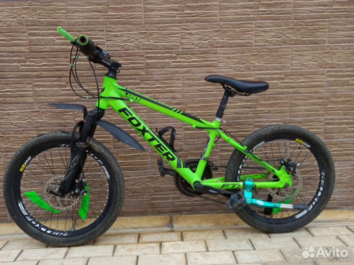 Велосипед foxter для детей от 5 до 10 лет