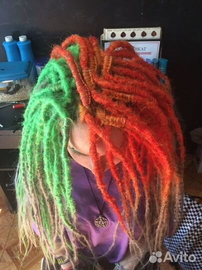 Дреды, афрокосы, наращивание и окрашивание волос