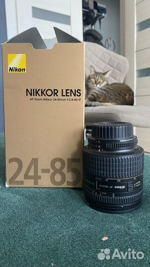 Объектив nikon 24-85 f 2,8-4