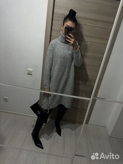 Платье женское теплое