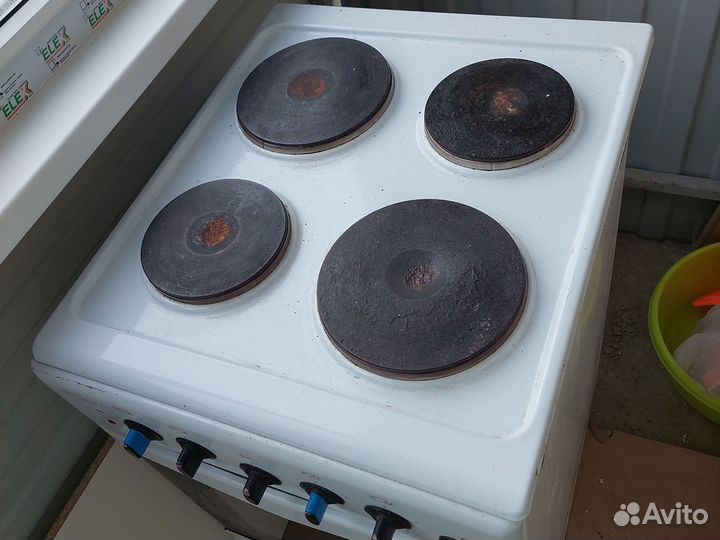 Плита электрическая бу с духовкой москва